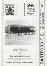 Dartford v Trowbridge Town 15-Feb-1992