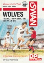 Swansea City v Wolverhampton Wanderers 27-Oct-1987