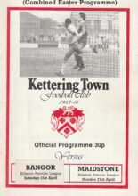 Kettering Town v Maidstone United 23-Apr-1984