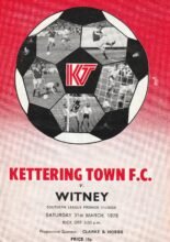 Kettering Town v Witney Town 31-Mar-1979