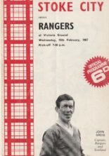 Stoke City v Glasgow Rangers  15-Feb-1967