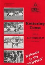 Kettering Town v Altrincham 23-Aug-1986