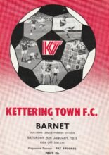 Kettering Town v Barnet 20-Jan-1979