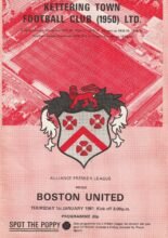 Kettering Town v Boston United 01-Jan-1981