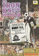 Scunthorpe United v Bury 21-Aug-1993