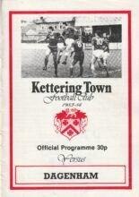 Kettering Town v Dagenham 05-Nov-1983