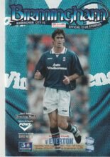 Birmingham City v Everton 10-Aug-1996