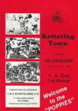 Kettering Town v Gillingham 15-Nov-1986