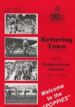Kettering Town v Kidderminster Harriers 07-Oct-1986