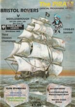 Bristol Rovers v Middlesbrough   20-Apr-1991