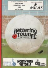 Kettering Town v Northwich Victoria 24-Feb-1990