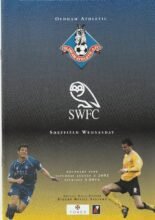 Oldham Athletic v Sheffield Wednesday 03-Aug-2002