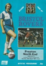 Bristol Rovers v Preston North End 28-Mar-1981