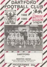 Dartford v Redditch United 20-Aug-1988