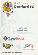 Dartford v Rothwell Town 07-Oct-2000