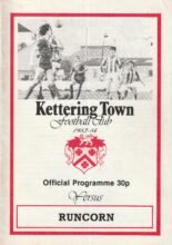 Kettering Town v Runcorn 11-Feb-1984