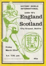 England u15 v Scotland u15 22-Mar-1985