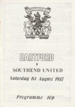Dartford v Southend United 01-Aug-1987