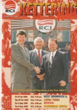 Kettering Town v Luton Town 27-Jul-1995