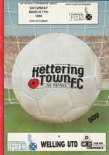 Kettering Town v Welling United 17-Mar-1990