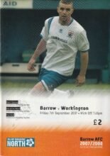 Barrow v Workington 07-Sep-2007