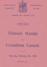 Dulwich Hamlet v Corinthian Casuals 05-Feb-1966