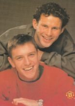 Ryan Giggs / Lee Sharpe photo