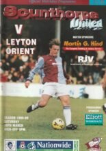 Scunthorpe United v Leyton Orient 20-Mar-1999