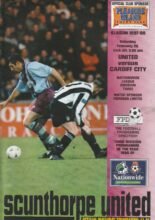 Scunthorpe United v Cardiff City 28-Feb-1998