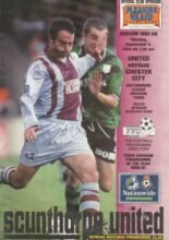 Scunthorpe United v Chester City 02-Sep-1997