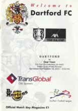 Dartford v Deal Town 15-Sep-2001