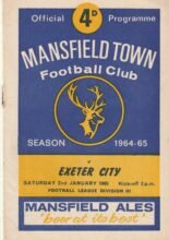 Mansfield Town v Exeter City 02-Jan-1965
