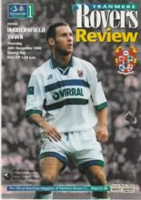 Tranmere Rovers v Huddersfield Town 26-Dec-1996