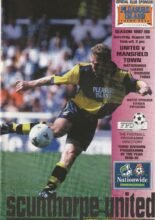 Scunthorpe United v Mansfield Town 30-Aug-1997