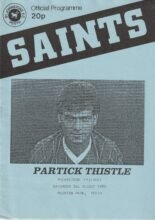 St Johnstone v Partick Thistle 03-Aug-1985