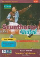 Scunthorpe United v Scarborough 30-Jan-1999