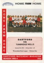 Dartford v Tunbridge Wells 08-Jan-1994