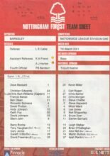 Nottingham Forest v Barnsley 07-Mar-2001