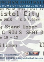 Gillingham v Bristol City 06-Jan-2015