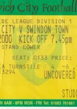 Norwich City v Swindon Town 22-Mar-2000