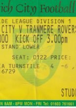 Norwich City v Tranmere Rovers 01-Apr-2000