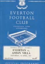 Everton v Aston Villa 01-Apr-1967