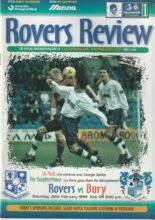Tranmere Rovers v Bury 26-Feb-1999
