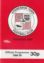 Hoddeston Town v Millwall 05-Apr-1989