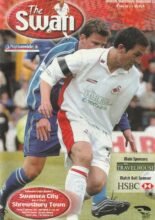 Swansea City v Shrewsbury Town 25-Sep-2001