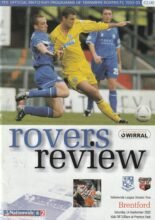Tranmere Rovers v Brentford 14-Sep-2002