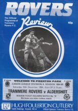 Tranmere Rovers v Aldershot 15-Dec-1984