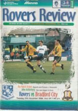 Tranmere Rovers v Bradford City 10-Nov-1998