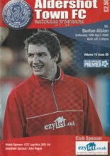Aldershot Town v Burton Albion 12-Apr-2008