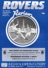 Tranmere Rovers v Bury 06-May-1985